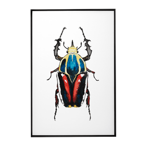 Quadro Decorativo Besouro 2 | Rodrigo Paladino - Meu Rodapé