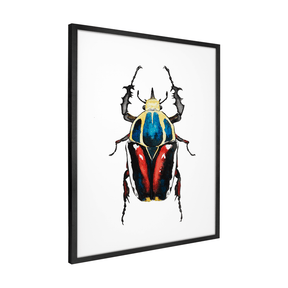Quadro Decorativo Besouro 2 | Rodrigo Paladino - Meu Rodapé