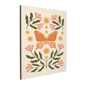 Quadro Decorativo Borboleta no Jardim | Camila Sant’Anna - Meu Rodapé