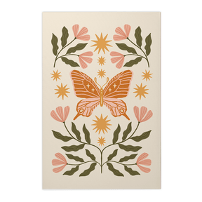Quadro Decorativo Borboleta no Jardim | Camila Sant’Anna - Meu Rodapé