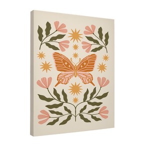 Quadro Decorativo Borboleta no Jardim | Camila Sant’Anna - Meu Rodapé