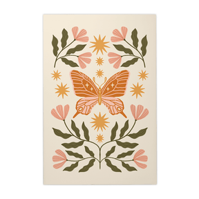 Quadro Decorativo Borboleta no Jardim | Camila Sant’Anna - Meu Rodapé