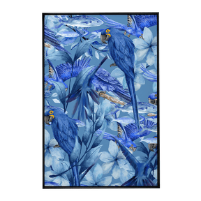 Quadro Decorativo Brasilidade Azul | Alimari - Meu Rodapé