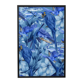 Quadro Decorativo Brasilidade Azul | Alimari - Meu Rodapé