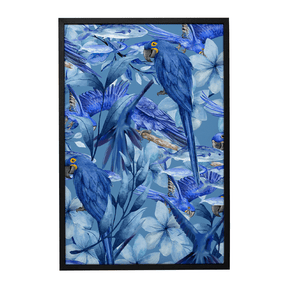Quadro Decorativo Brasilidade Azul | Alimari - Meu Rodapé