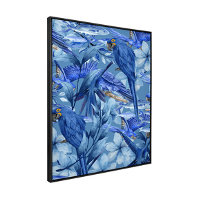 Quadro Decorativo Brasilidade Azul | Alimari - Meu Rodapé