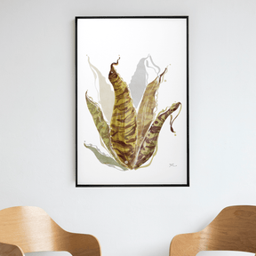Quadro Decorativo Bromélia Colorida | Thaís Mota - Meu Rodapé