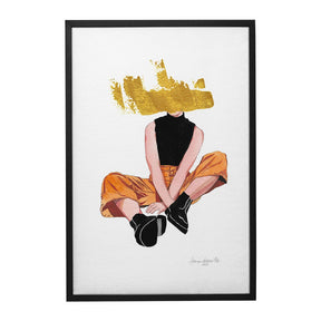 Quadro Decorativo Cabeças Ocas, Almas Cansadas | Fernanda Santos - Meu Rodapé