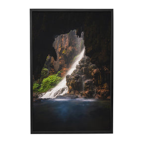 Quadro Decorativo Cachoeira | Mundo sem Muros - Meu Rodapé