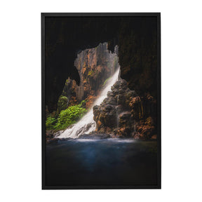 Quadro Decorativo Cachoeira | Mundo sem Muros - Meu Rodapé