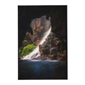 Quadro Decorativo Cachoeira | Mundo sem Muros - Meu Rodapé