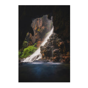 Quadro Decorativo Cachoeira | Mundo sem Muros - Meu Rodapé
