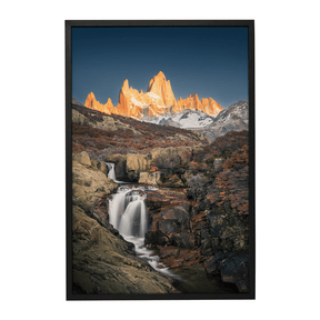 Quadro Decorativo Cachoeira Secreta - Patagônia | Ale Rodrigues - Meu Rodapé