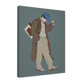 Quadro Decorativo Café e Inverno | Jungo - Meu Rodapé