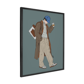 Quadro Decorativo Café e Inverno | Jungo - Meu Rodapé