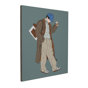 Quadro Decorativo Café e Inverno | Jungo - Meu Rodapé