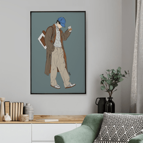Quadro Decorativo Café e Inverno | Jungo - Meu Rodapé
