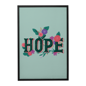 Quadro Decorativo Camila Pegado | Hope - Meu Rodapé