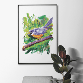 Quadro Decorativo Canário | Paulo Ferrari - Meu Rodapé