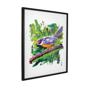 Quadro Decorativo Canário | Paulo Ferrari - Meu Rodapé
