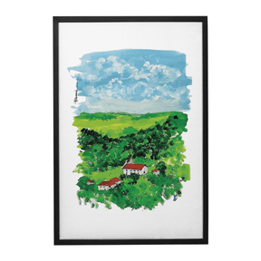 Quadro Decorativo Capela | Paulo Ferrari - Meu Rodapé