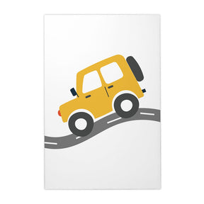 Quadro Decorativo Carro Amarelo | Aline Gomes Gonçalves - Meu Rodapé