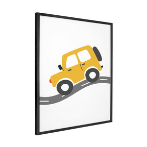 Quadro Decorativo Carro Amarelo | Aline Gomes Gonçalves - Meu Rodapé
