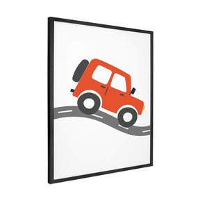 Quadro Decorativo Carro Vermelho | Aline Gomes Gonçalves - Meu Rodapé