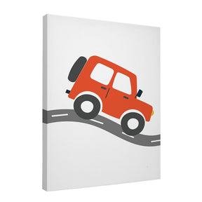 Quadro Decorativo Carro Vermelho | Aline Gomes Gonçalves - Meu Rodapé