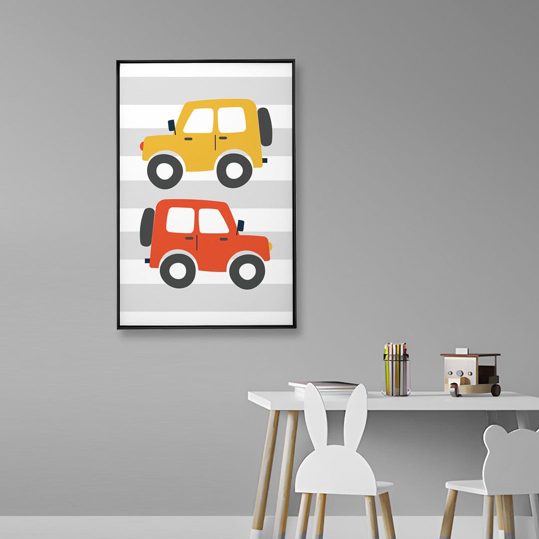 Quadro Decorativo Carros | Aline Gomes Gonçalves - Meu Rodapé