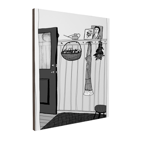 Quadro Decorativo Casa de Vó | Jungo - Meu Rodapé