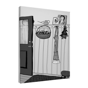 Quadro Decorativo Casa de Vó | Jungo - Meu Rodapé