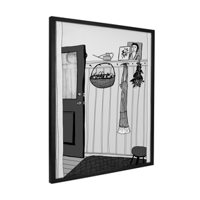Quadro Decorativo Casa de Vó | Jungo - Meu Rodapé