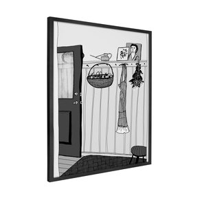 Quadro Decorativo Casa de Vó | Jungo - Meu Rodapé