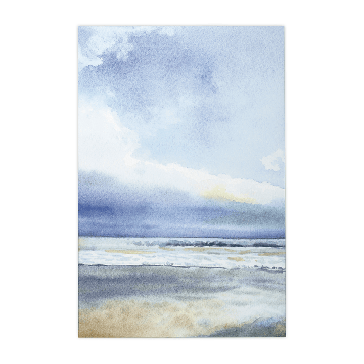 Quadro Decorativo Céu de Aquarela 1 | Bruna Berger - Meu Rodapé