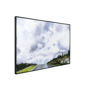 Quadro Decorativo Céu de Aquarela 4 | Bruna Berger - Meu Rodapé