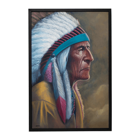 Quadro Decorativo Chefe Apache | Francisco Veiga - Meu Rodapé