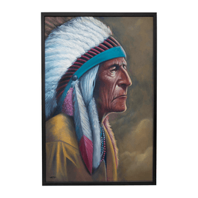 Quadro Decorativo Chefe Apache | Francisco Veiga - Meu Rodapé