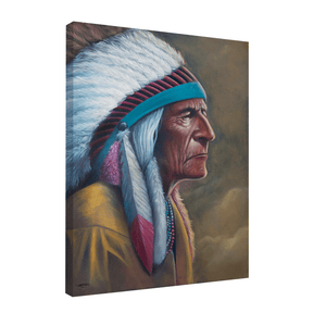 Quadro Decorativo Chefe Apache | Francisco Veiga - Meu Rodapé