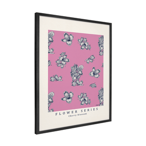 Quadro Decorativo Cherry Flower | Mayara Soares - Meu Rodapé