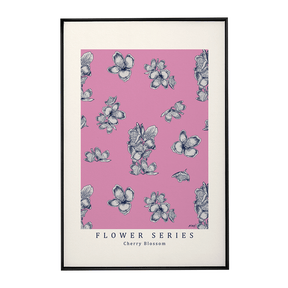 Quadro Decorativo Cherry Flower | Mayara Soares - Meu Rodapé