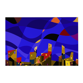 Quadro Decorativo Cidade 2 | Andre Kaercher - Meu Rodapé