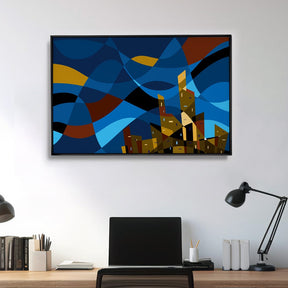 Quadro Decorativo Cidade 3 | Andre Kaercher - Meu Rodapé