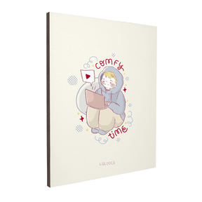 Quadro Decorativo Comfy Time | Luana Gurgel - Meu Rodapé