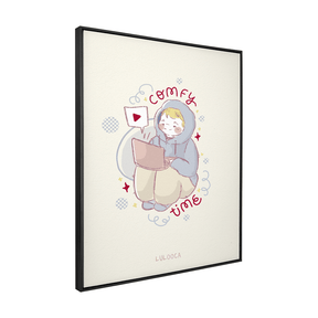 Quadro Decorativo Comfy Time | Luana Gurgel - Meu Rodapé