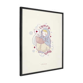Quadro Decorativo Comfy Time | Luana Gurgel - Meu Rodapé