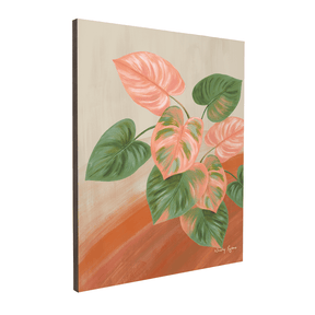 Quadro Decorativo Coração Tropical | Nicoly Izidoro - Meu Rodapé