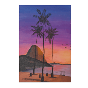 Quadro Decorativo Crepúsculo | Selma Rodrigues - Meu Rodapé
