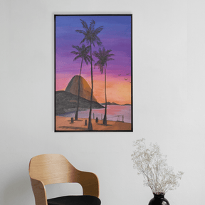 Quadro Decorativo Crepúsculo | Selma Rodrigues - Meu Rodapé
