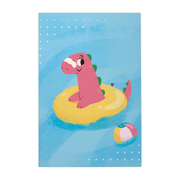 Quadro Decorativo Dino de Bóia | Luana Estela - Meu Rodapé
